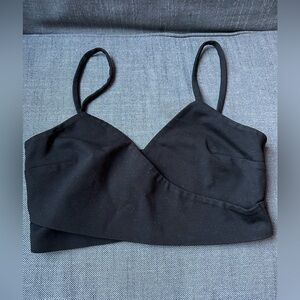 Sunday Best strappy crop top black. Size small. Great condition!